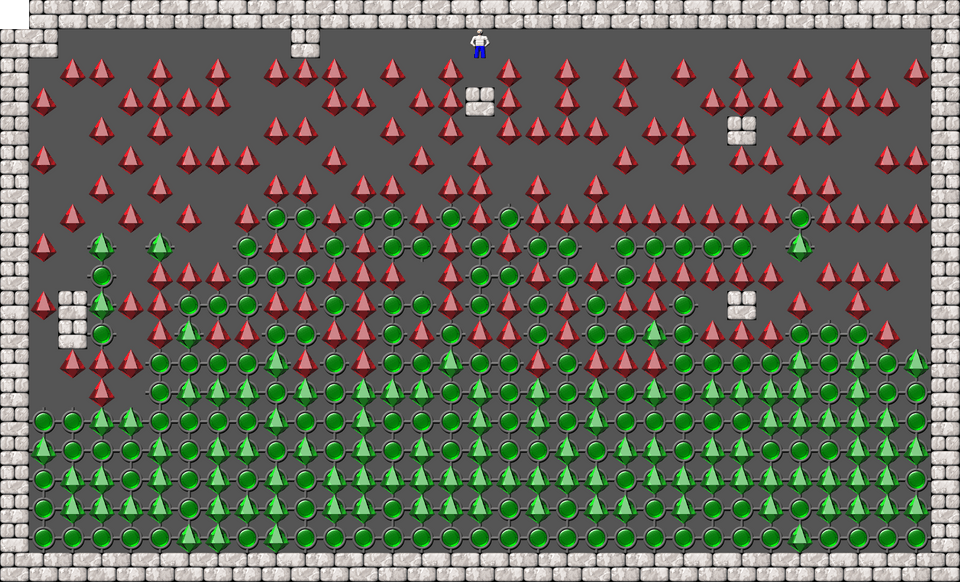 Sokoban Mass Remodel level 1133